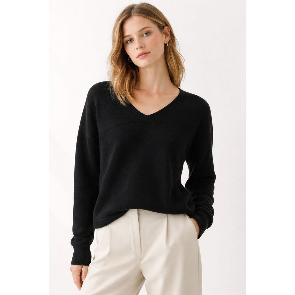 VINCE Blue 100% Cashmere Pullover Sweater Top Women's Size XS
